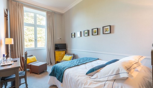 Habitación individual estándar, 1 cama doble, vistas al jardín