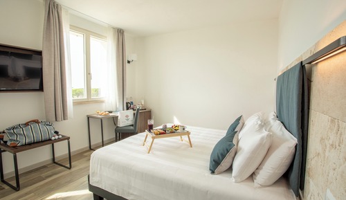 Habitación estándar con 1 cama doble o 2 individuales, en edificio anexo