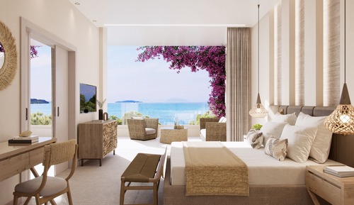 Suite, 1 habitación, vistas a la piscina