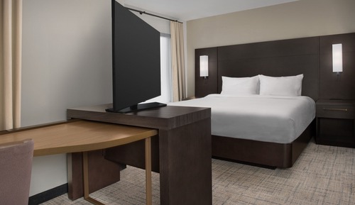 Estudio, 1 cama de matrimonio grande con sofá cama, fumadores (Mobility Accessible, Roll-In Shower)