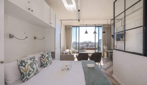Apartamento básico, 1 cama de matrimonio