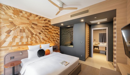 Suite estudio, balcón, vistas al río