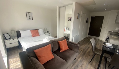 Apartamento Premium, baño privado, vistas a la ciudad