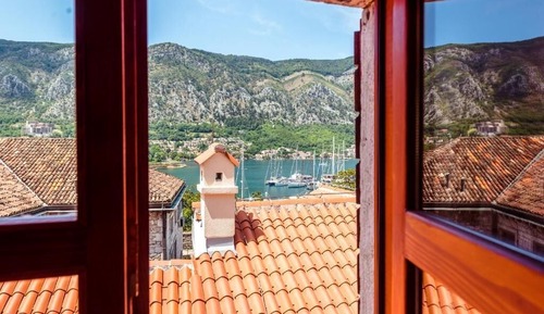 Habitación, vistas a la bahía