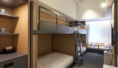 Habitación cuádruple familiar (with 2 Bunk Beds)