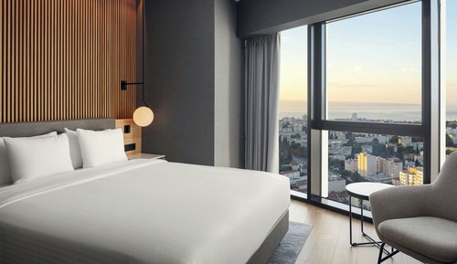 Habitación estándar, 1 cama de matrimonio grande, no fumadores, vistas al mar