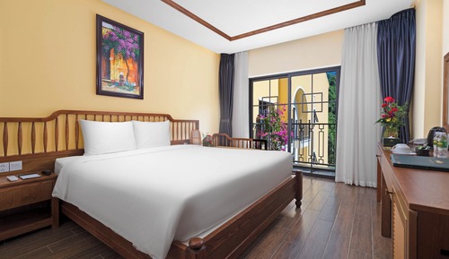 Habitación Premier doble de uso individual, 1 cama de matrimonio grande, vistas a la montaña