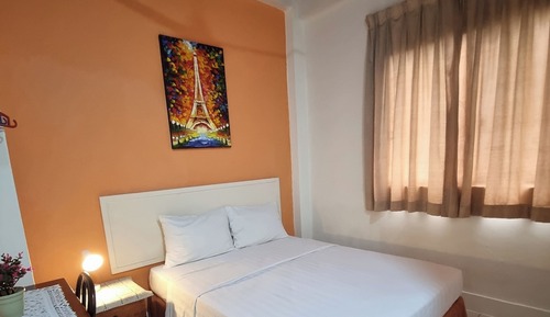 Habitación Deluxe doble, 1 cama de matrimonio, baño privado