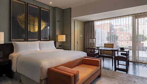 Habitación Premier, 1 cama de matrimonio grande, terraza