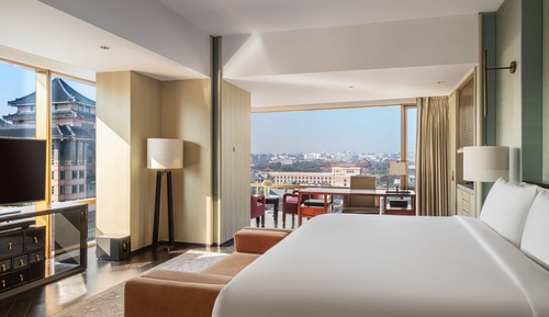 Habitación Premier, 1 cama de matrimonio grande, en esquina
