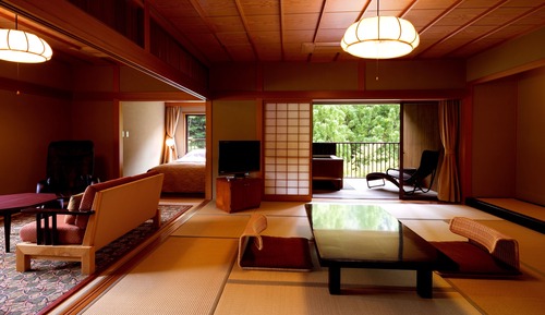 Suite (Japanese-Western Style, Open-Air Bath)