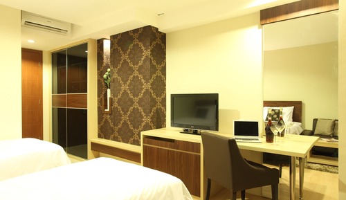 Habitación Deluxe con 2 camas individuales