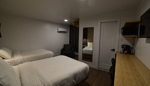 Habitación superior, varias camas