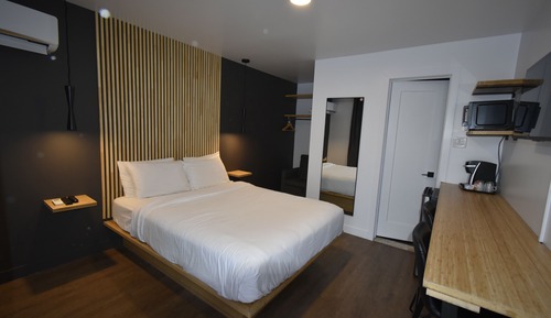 Habitación superior, 1 cama de matrimonio con sofá cama