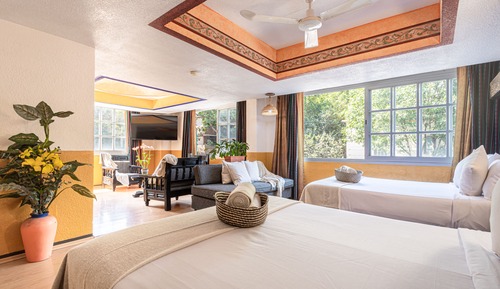 Habitación cuádruple estándar