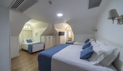 Habitación cuádruple de lujo