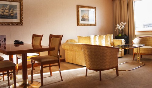 Suite junior, vistas al río