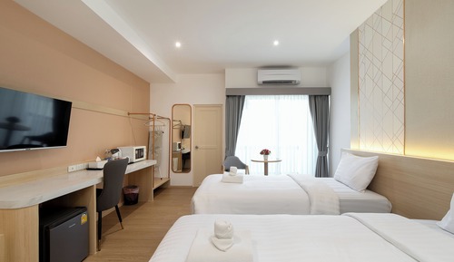 Habitación Deluxe con 2 camas individuales