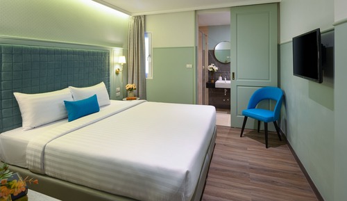 Habitación Deluxe doble, 1 cama de matrimonio grande