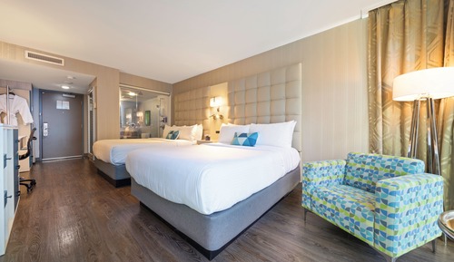 Habitación cuádruple Deluxe, 2 camas de matrimonio