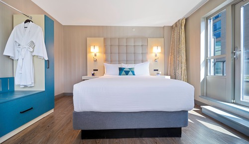 Suite junior, 1 cama de matrimonio con sofá cama