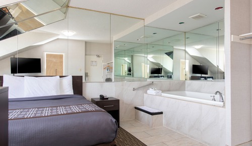 Suite, 1 cama de matrimonio, bañera de hidromasaje