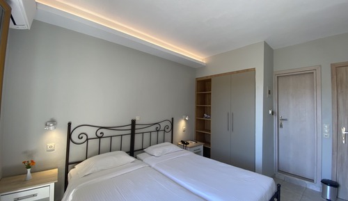 Habitación Confort con 1 cama doble o 2 individuales, vistas al jardín