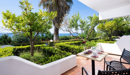 Habitación familiar, vistas al mar