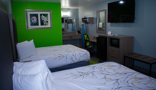 Habitación estándar doble, 2 camas de matrimonio, fumadores