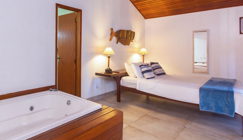 Habitación superior, 1 cama doble, bañera de hidromasaje