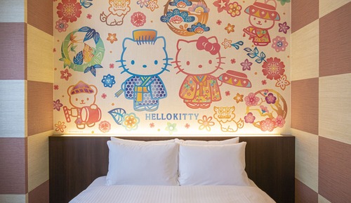 Habitación de diseño doble, no fumadores (Hello Kitty w/ one plate breakfast)