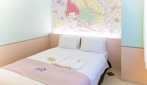 Habitación de diseño doble, no fumadores (My Melody w/ one plate breakfast)
