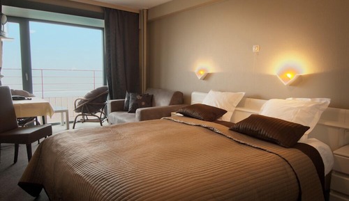 Habitación clásica doble, vistas al mar