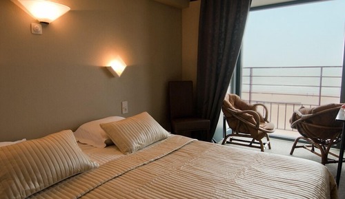 Habitación doble, vistas al mar