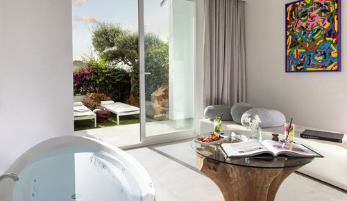 Habitación Deluxe doble, vistas al jardín