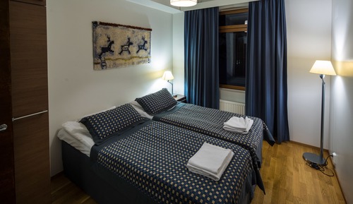 Apartamento, 2 habitaciones, sauna (Saaga Chalet)