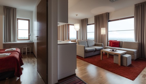 Apartamento, 2 habitaciones, sauna (Ski Chalet)