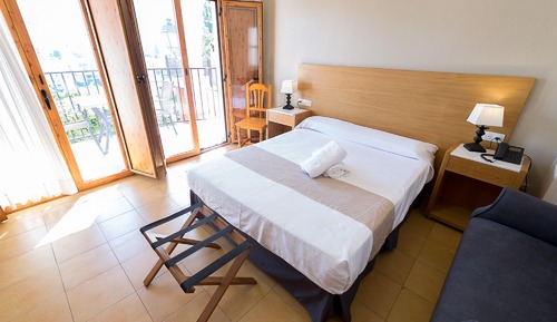 Habitación doble, terraza