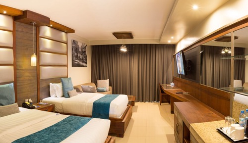 Habitación ejecutiva con 2 camas individuales