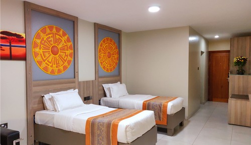 Habitación estándar con 2 camas individuales, 2 camas individuales