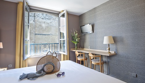Habitación estándar, vistas parciales al mar