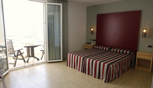 Habitación estándar doble, bañera de hidromasaje, vistas al mar