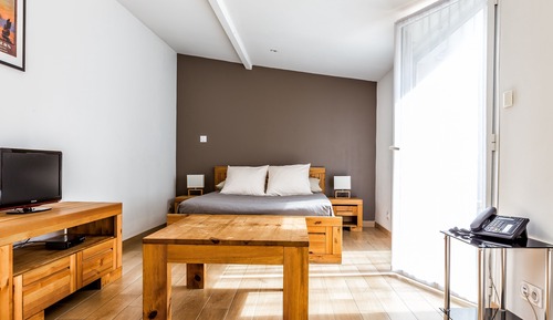 Estudio, 1 cama doble, terraza