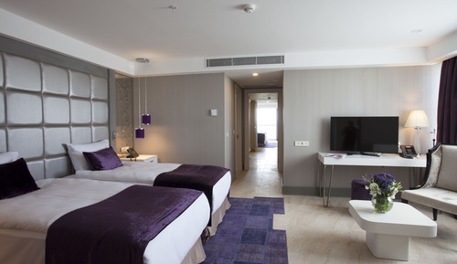 Suite familiar, 1 cama de matrimonio grande con sofá cama, vistas al mar