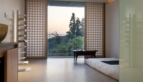 Habitación básica, vistas al jardín