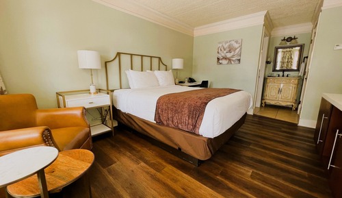Habitación estándar, 1 cama de matrimonio, no fumadores, vistas al patio