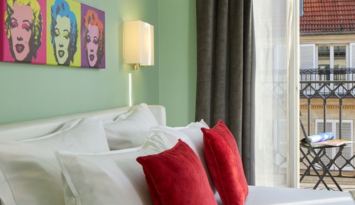Habitación Deluxe doble, 1 cama de matrimonio grande, no fumadores