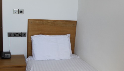 Habitación individual, vistas al mar