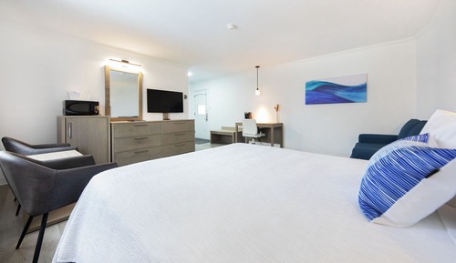 Suite, 1 cama de matrimonio con sofá cama, vistas al mar