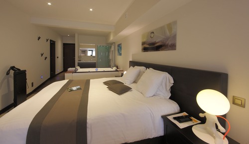 Habitación de lujo con 1 cama doble o 2 individuales